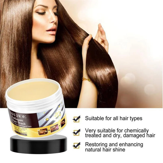 Collagen and Keratin Mask – Anti-Frizz