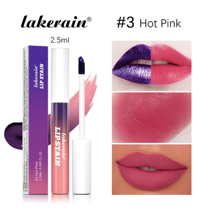 Long-Lasting Waterproof Lip Gloss – Pink &amp; Natural