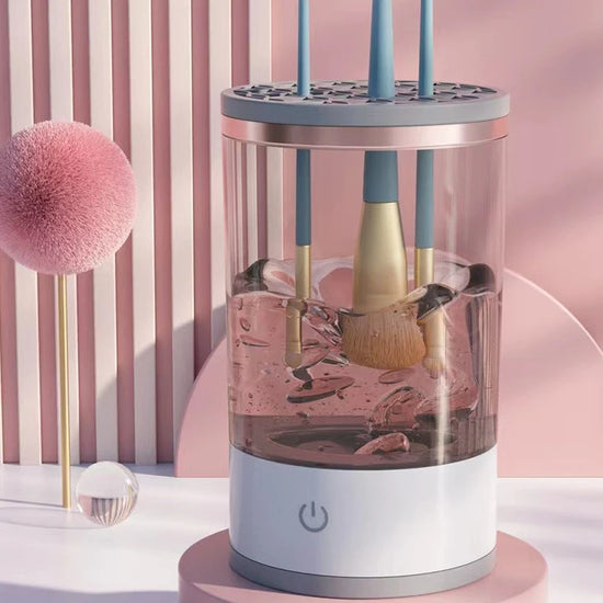 Automatic Makeup Brush Cleaner