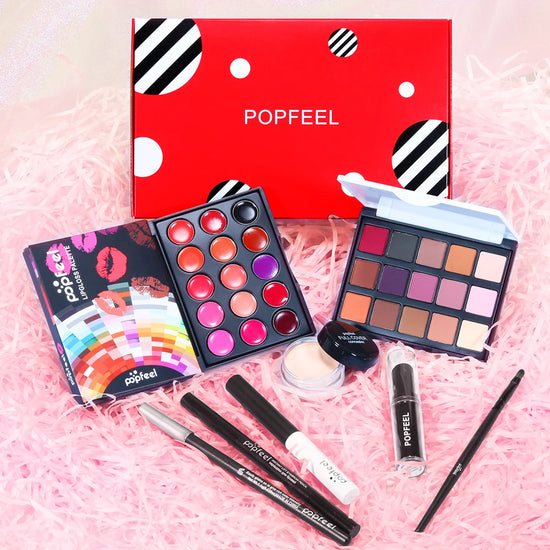 Makeup Gift Set – Eyeshadow, Foundation &amp; Lip Gloss