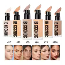High Coverage Foundation – Waterproof &amp; Smooth Finish