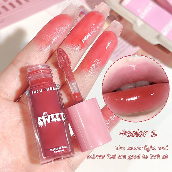 Glossy Nude Lip Gloss – Waterproof &amp; Long-Lasting