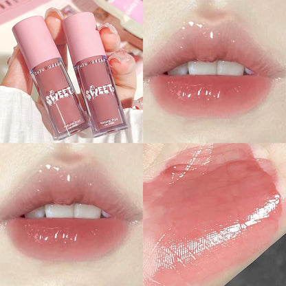 Glossy Nude Lip Gloss – Waterproof &amp; Long-Lasting